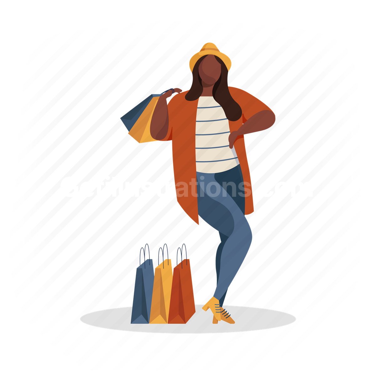 woman, bag, commerce, ecommerce